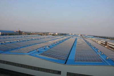 630告捷！中盛邯鄲42MW屋頂光伏電站并網(wǎng)發(fā)電，光源設備助力綠色能源新篇章